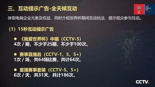 重磅 中央電視臺2018世界杯新媒體廣告產品發布